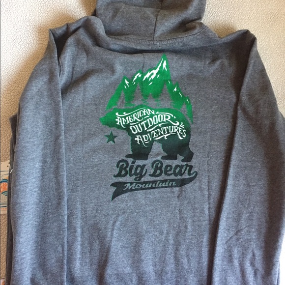 Men’s Gray California Hoodie - Picture 2 of 8